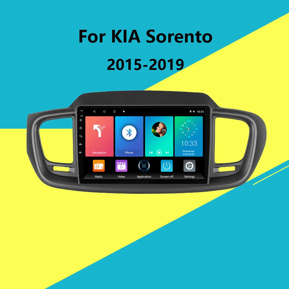 10 1 &quot2.5D Android 8 Автомобильный мультимедийный GPS плеер для KIA Sorento 2015 2016 2017 2018 2019