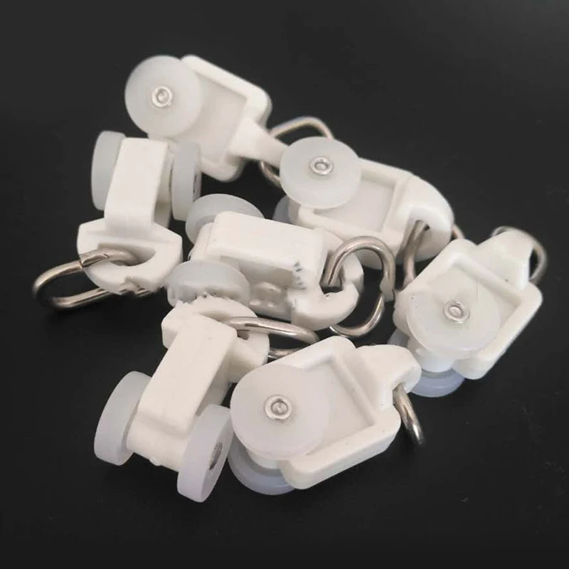 

Curtain Track Runners (hook) For Intelligient Curtain System Track For Smart Home 20PCS 1bag