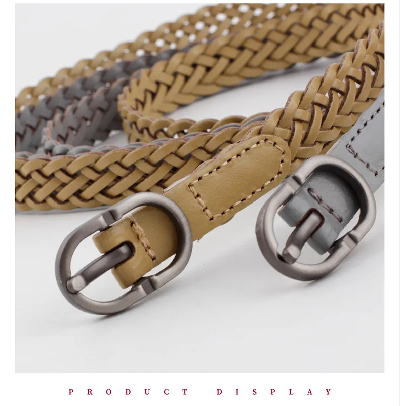 

High Quality Woven Ladies Belt Optional Fashionable Wild Decoration Pleated Skirt Velvet Coat Belt