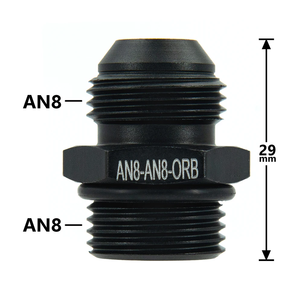 Алюминий AN6 8 10 12–1/2 NPT 1/4 NPT AN–M16 M18x1,5 Метрический переходник для топливного шланга Фитинг с резьбой для автомобильного масляного охладителя СИСТЕМА
