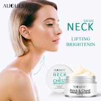 auquest neck chest firming cream anti wrinkle repair dry crepe skin lifting anti aging moisturizing smooth fine lines neck care
