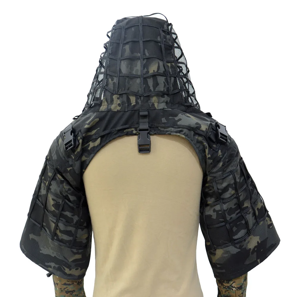 Тактический Костюм Ghillie Multicam для страйкбола стрельбы камуфляжный снайперский