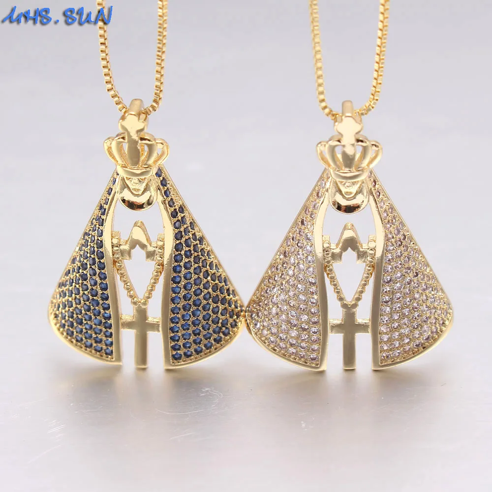 Служба. Солнце 1 поликарбонатный люксовый чехол для женщин циркон кулон ожерелье