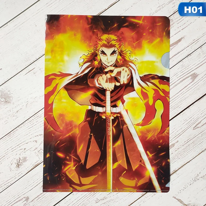 

Anime Demon Slayer Kimetsu No Yaiba Kamado Tanjirou Nezuko Folder File Bag Document Organizer Storage Bag Stationery Gift