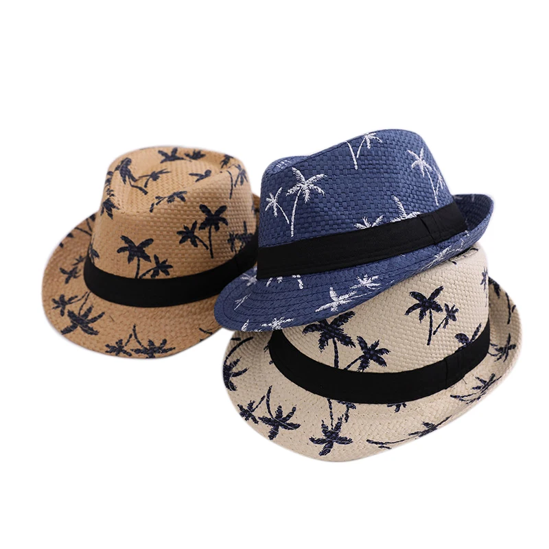 

Fashion Panama Straw Baby Hat Summer Mother Baby Bucket Hat Outdoor Travel Beach Children Sun Hat Kids Cap For Girls Boys