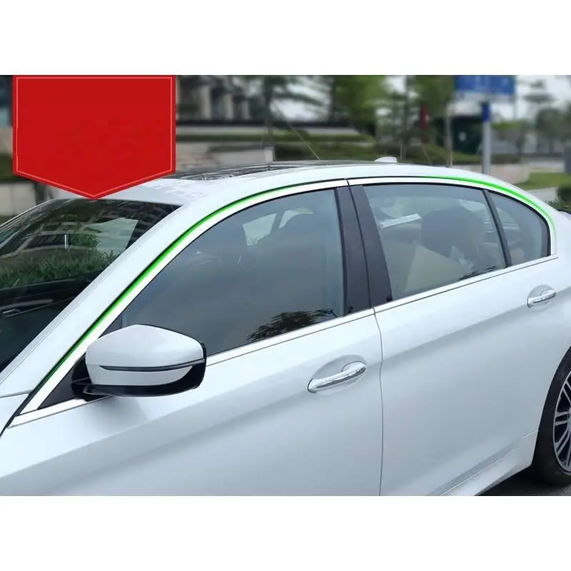 Авто корпус окна автомобиля модифицированный декоративный Хром Стайлинг стикер