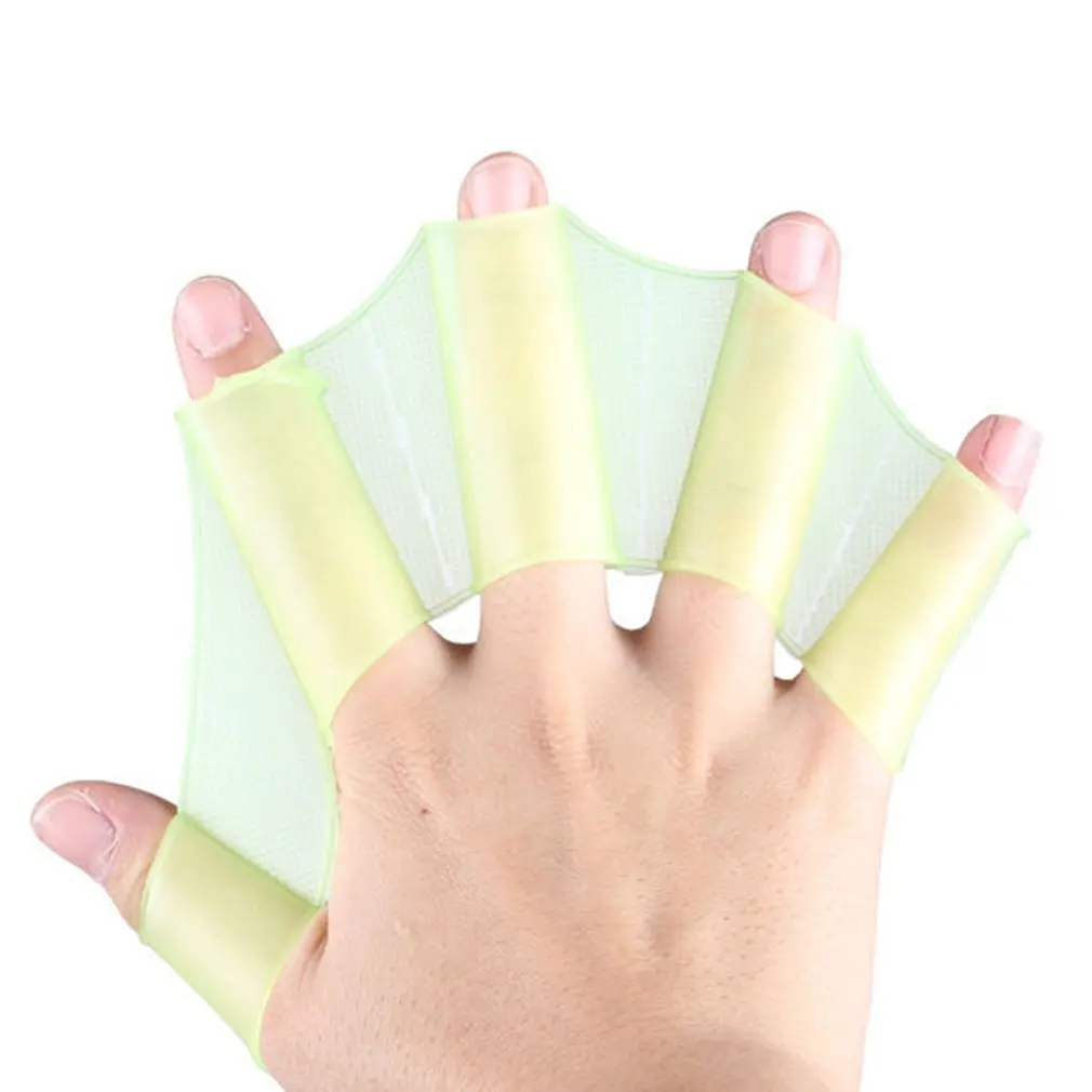 

1 Pair Frog Silicone Hand Emilio Hand Webbed Swimming Paddles Swimming Equipment Frog Claws Swimming Paddle