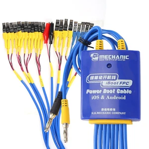 mechanic iboot fpc for android ios power boot control line cell phone test power supply cable for iphone huawei xiaomi samsung free global shipping