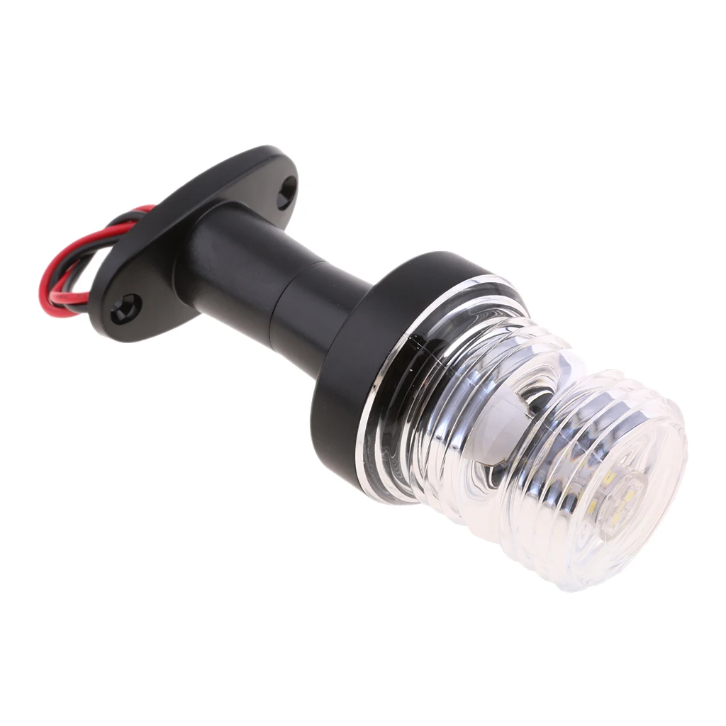 

MagiDeal 12 В 2,5 Вт светодиодный 5 'якорная подставка для лодки, мастическая навигация, светильник для Каяка, каноэ, лодки, лодки, яхты