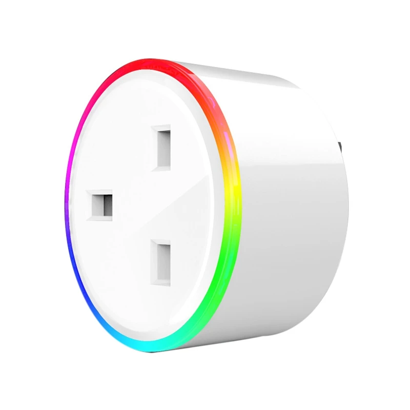 Великобритания Plug Alexa WIFI управление розетка беспроводной смарт-контроль телефон