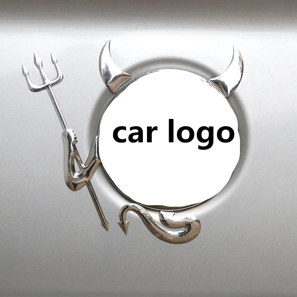 3D наклейка автомобиля Little Devil Demon Auto Emblem Decal для McLaren, Mack, Seat, UD Trucks, Vauxhall, Ashok Leyland 675LT 570GT.