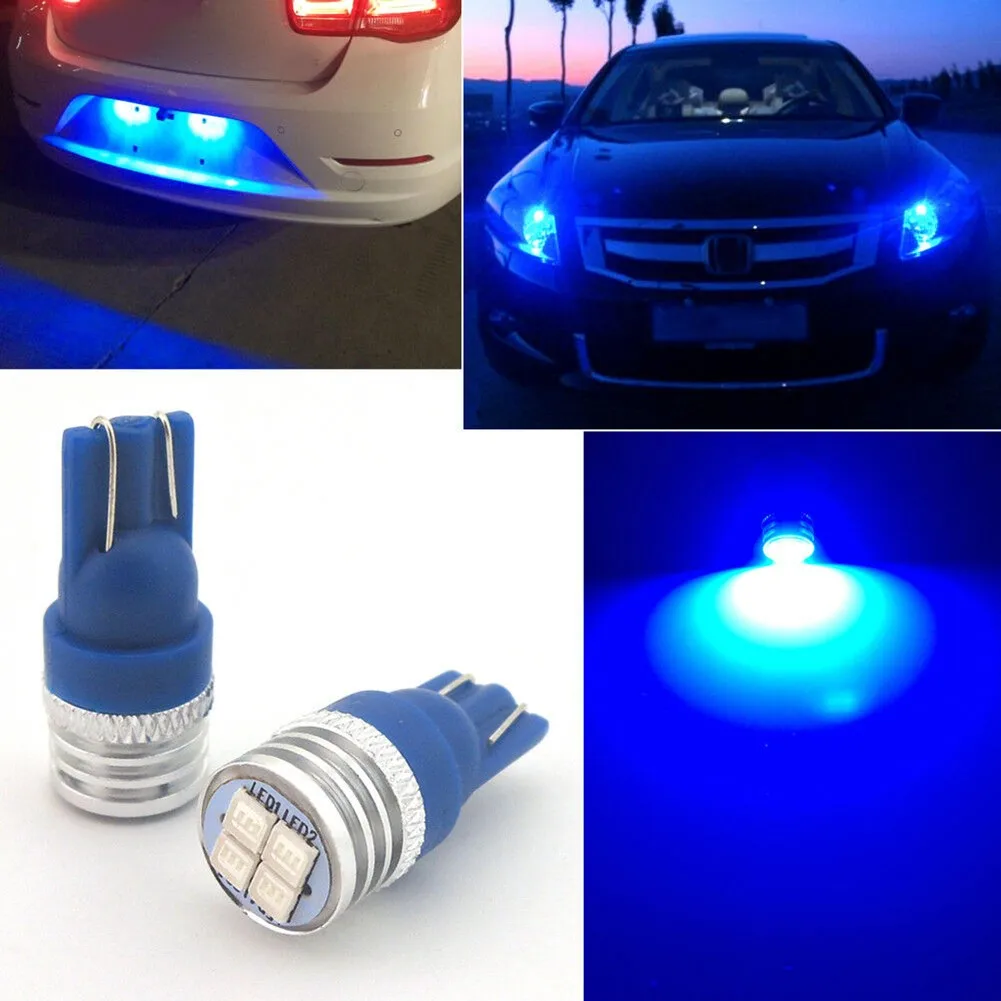 

2PCS Blue T10 168 194 2825 906 912 921 LED Bulbs For Car Truck Exterior Lights Blue T10 LED Bulbs