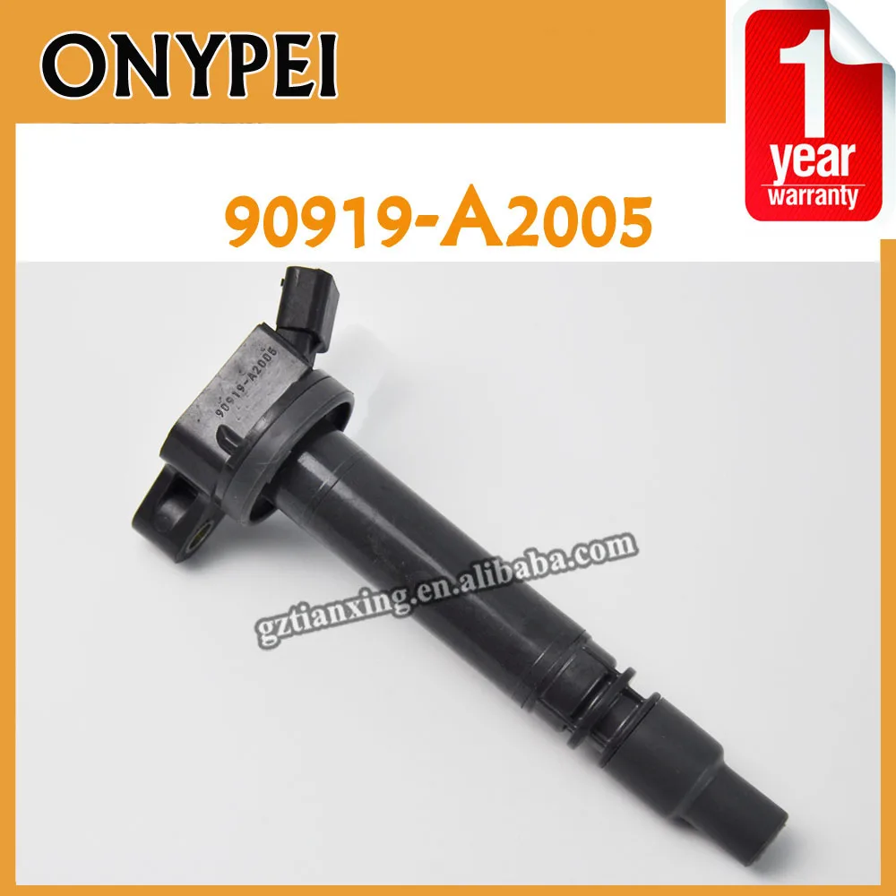 90919 A2005 OEM Катушка зажигания для Toyota Land Cruiser RAV4 Tundra Lexus Scion tC 90919A2005|coil|coil toyotacoil ignition |