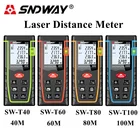 Лазер SNDWAY, дальномер 40 м, 60 м, 100 м, 120 м, лазерный измерительный прибор SW-T40, SW-T60, SW-T80, SW-T100