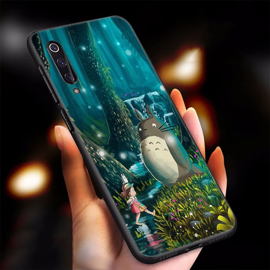 Мягкий силиконовый чехол с аниме Тоторо для Xiaomi 10 9 8 A2 A3 9T Lite Pro SE A1 CC9 CC9E 5X 6X MAX 3 |