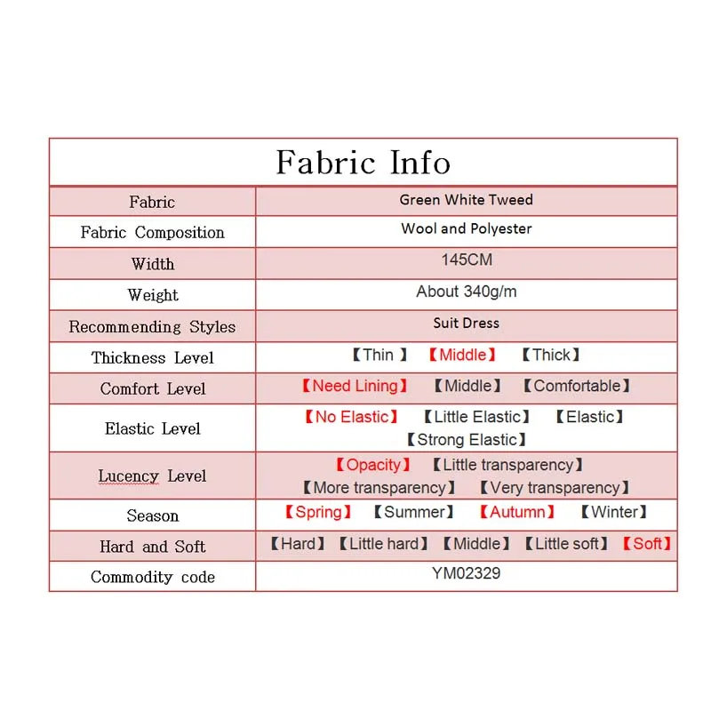 Pearlsilk зеленая белая шерстяная твидовая ткань Женская Осенняя Куртка Костюм