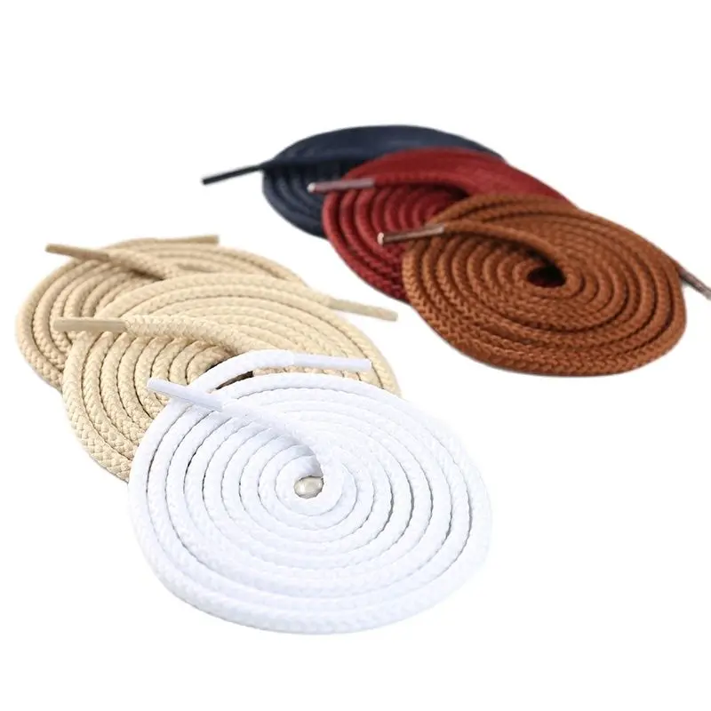 

1 Pair 14 Colors Solid Shoelaces Round Shoe laces Outdoor Sneakers and Boots Shoelace 80cm 100cm 120cm 140cm 160cm Shoestring