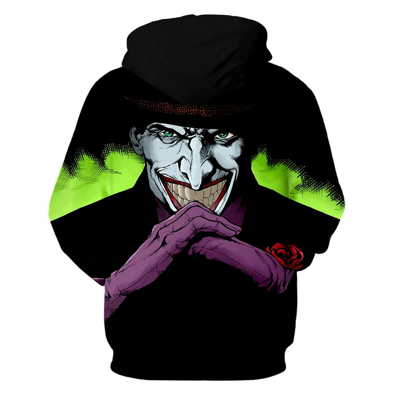 IFPD европейский размер Джокер 3D принт толстовка толстовки для мужчин и женщин