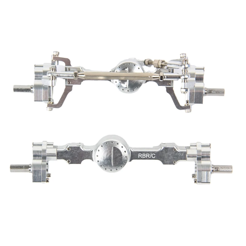 

Q9QB Novelty Metal Made Metal Gear Front & Rear Axle Bridge for D90 99S Car Parts