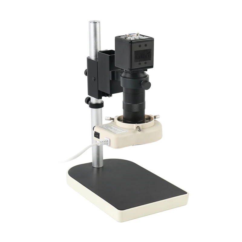 2 в 1 CCD CMOS VGA USB цифровой видео микроскоп камера набор + 56 LED Кольцевой свет