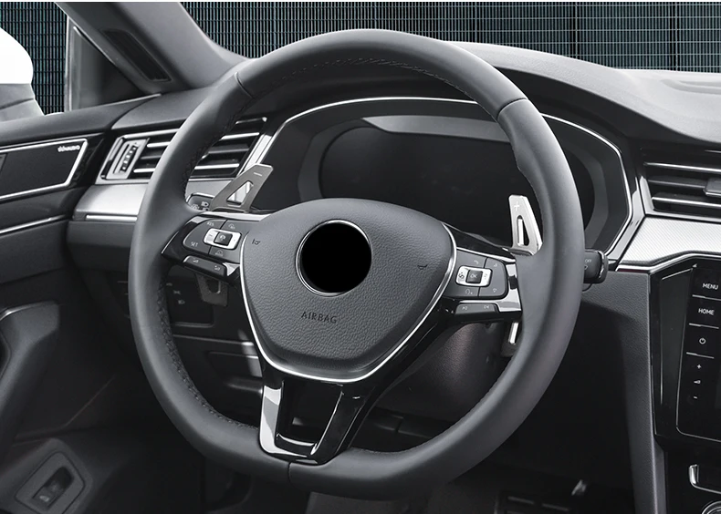 Рулевое колесо для tiguan arteon, аксессуары для интерьера, наклейки для автомобиля, накладки для салона