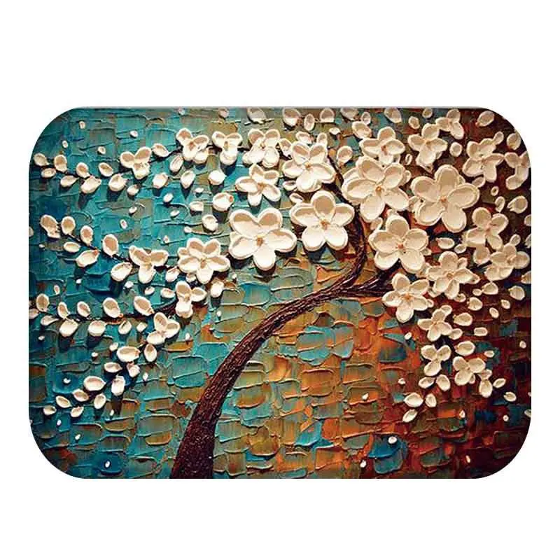 Coral Red Flannel Non-slip Mat Can Diy Custom Made Picture LOGO Home Kitchen Bathroom Carpet Decoration Clean Doormat E0613 | Дом и сад