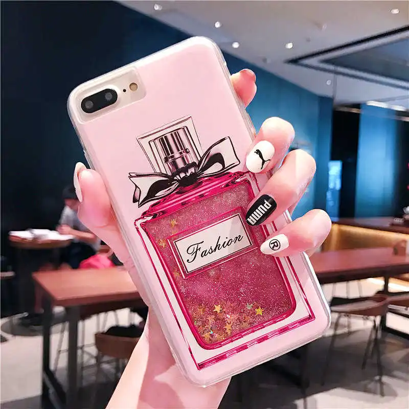 Dynamic Pink Panther Phone Case For Samsung Galaxy J3 J4 J5 J6 J7 J8 A3 A5 A6 A7 A8 A9 Plus 2017 2018 Quicksand Cover | Мобильные