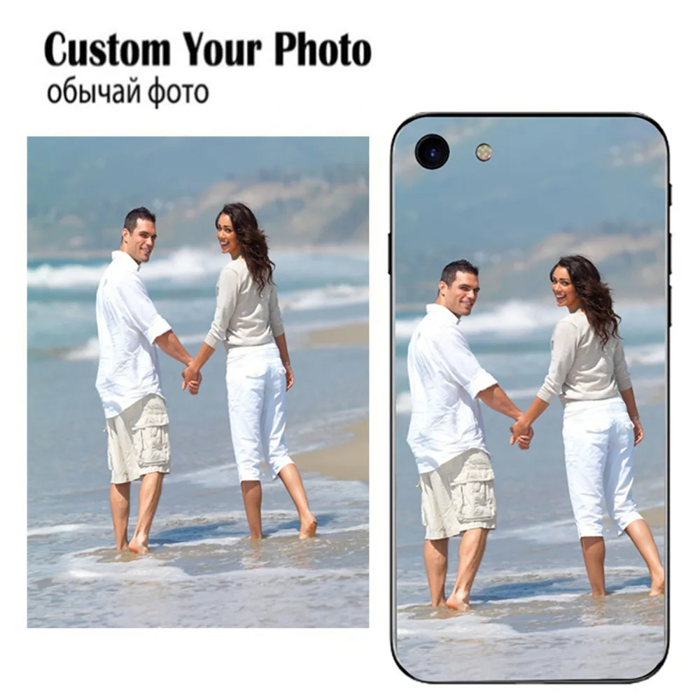 Customized LOGO Name Custom Photo Case for Meizu M3 Note Meilan Note3 M5 M6 M8 M9 Metal DIY Picture Personalized Soft Cover | Мобильные