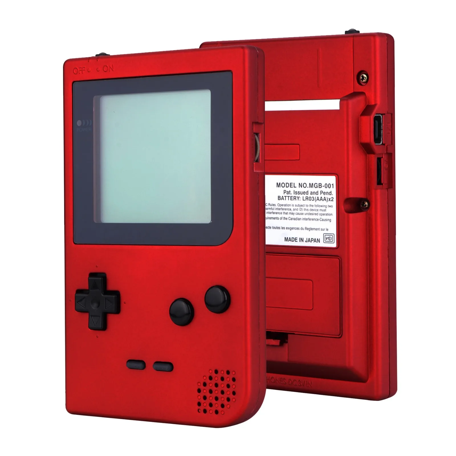 Мягкий Сменный Чехол PlayVital с рисунком для Game-Boy Pocket объективом экрана и набором