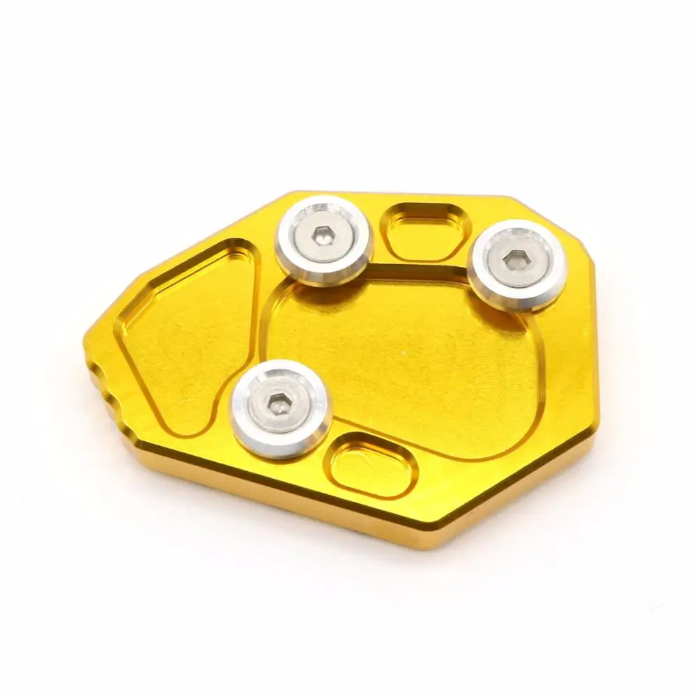 

Kickstand Foot Side Stand Extension For BMW R1200RT 2014 2015 CNC Enlarger Pad Support Extension