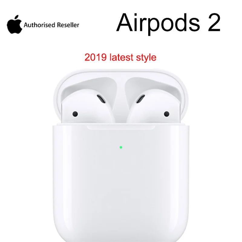 Список Apple AirPods 2nd с беспроводной зарядный чехол, беспроводные наушники Bluetooth для iPhone MacBook Apple Watch