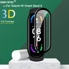 Браслет для Xiaomi Mi Smart Band 6 NFC с полным покрытием 3D изогнутое покрытие мягкая ПММА ПЭТ пленка для защиты экрана (не стекло)