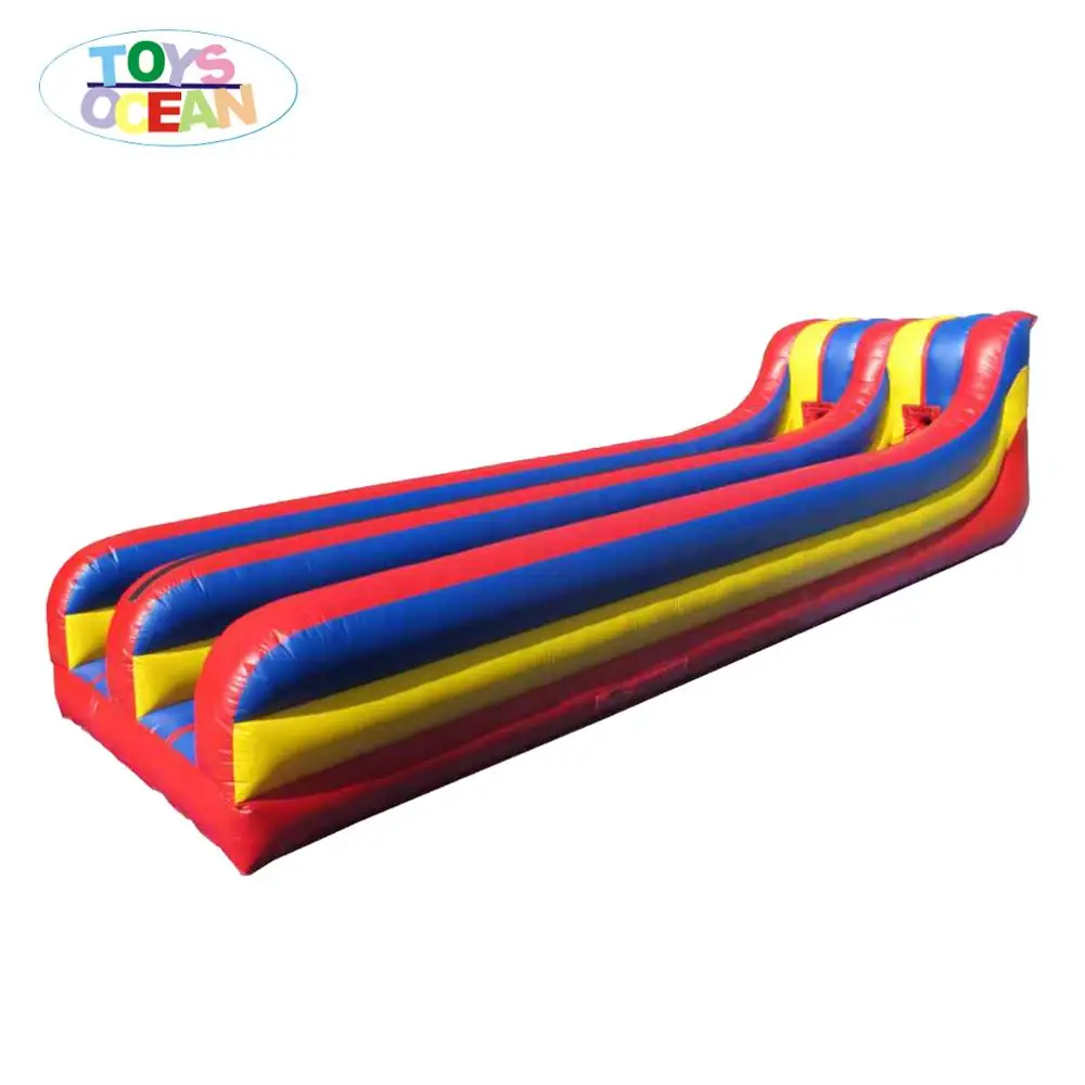 Супер спортивная игра надувной Bungee Run с двумя полосами подиума|game inflatable|bungee
