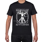 Забавная Мужская футболка с изображением гитары да Винчи, винтажная графическая музыкальная Новинка, уличная одежда для мужчин, мужская одежда для мужчин