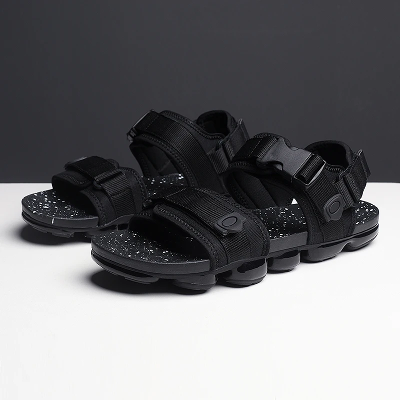 Мужская Летняя Повседневная обувь для отдыха легкие открытые сандалии бега с