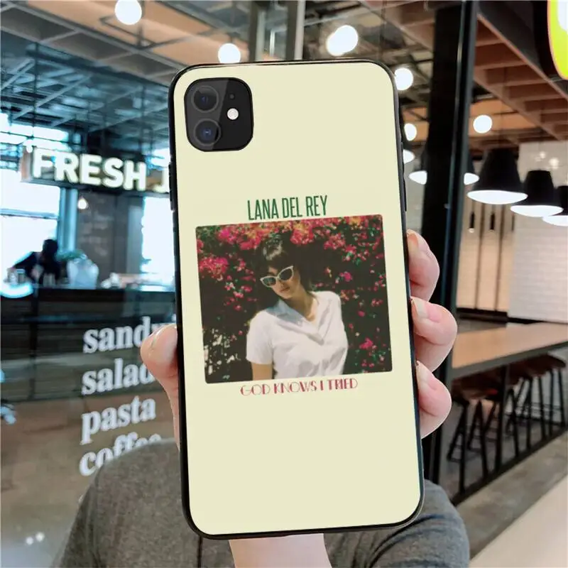 

Lana Del Rey Phone Case for iphone 12 pro max mini 11 pro XS MAX 8 7 6 6S Plus X 5S SE 2020 XR case