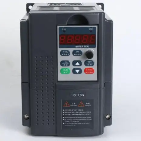 Однофазный входной и выходной 3-фазный инвертор частоты VFD 110 кВт 190 в бесплатная