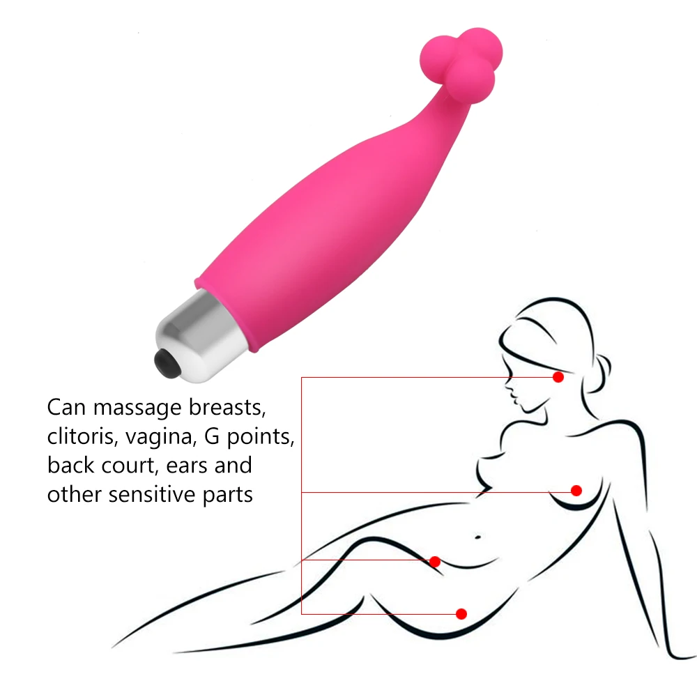 Мини Мощный вибратор G-Spot интимные игрушки для женщин второй прилив массажер
