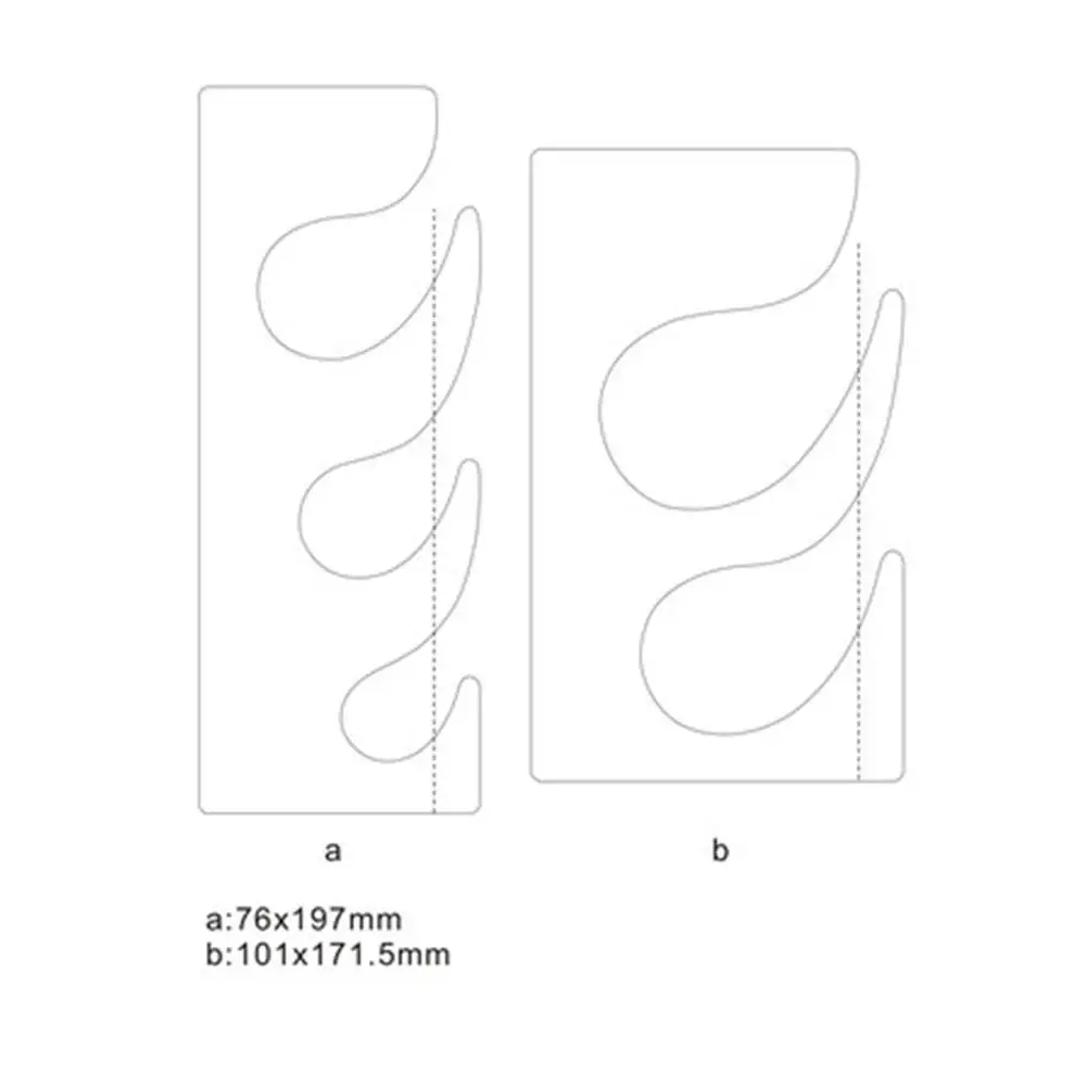 

Multifunctional Special-shaped Sewing Patchwork Ruler Acrylic Ruler Plastic Ruler Processing Sewing Ruler Template Patchwork Too