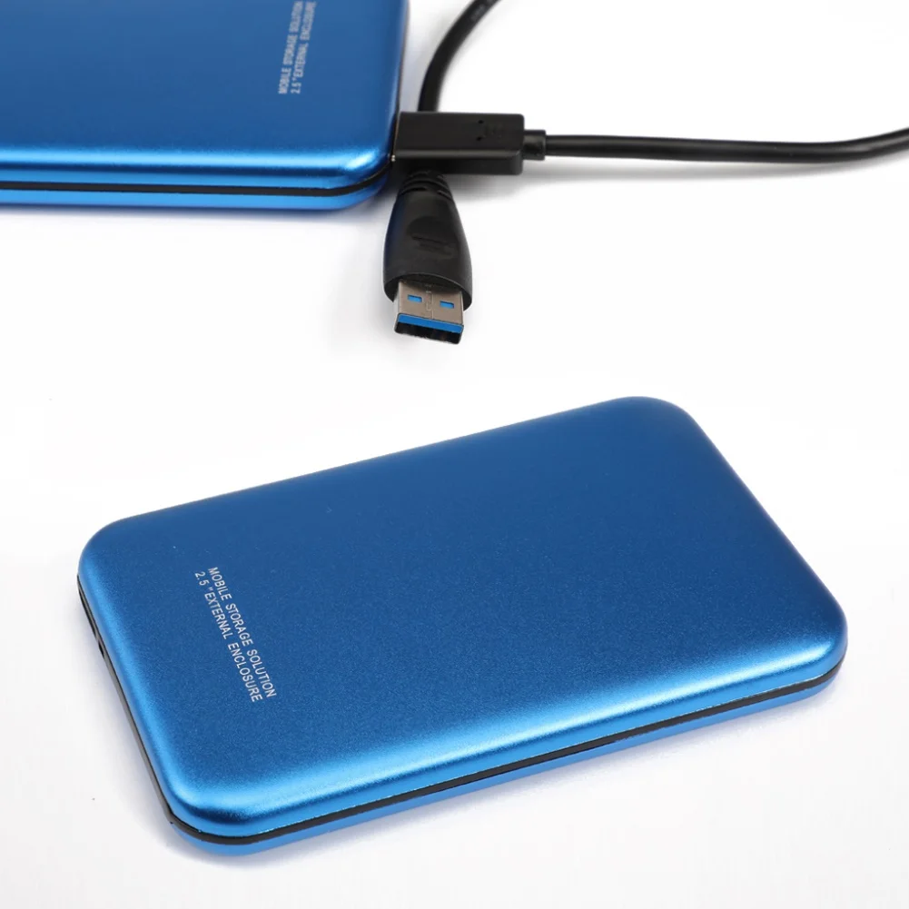 Портативный внешний жесткий диск 500 GB/1 T/2 T Мобильный 2,5 дюймовый USB 3,0 высокоскоростной HDD накопитель Жесткий диск для ПК ноутбука