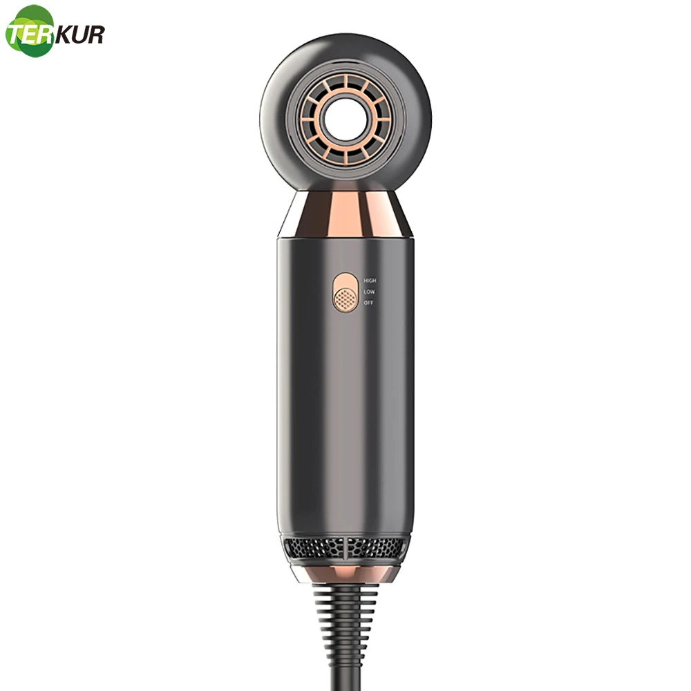 Портативный фен для волос с сильным ветром профессиональный двухскоростной мини