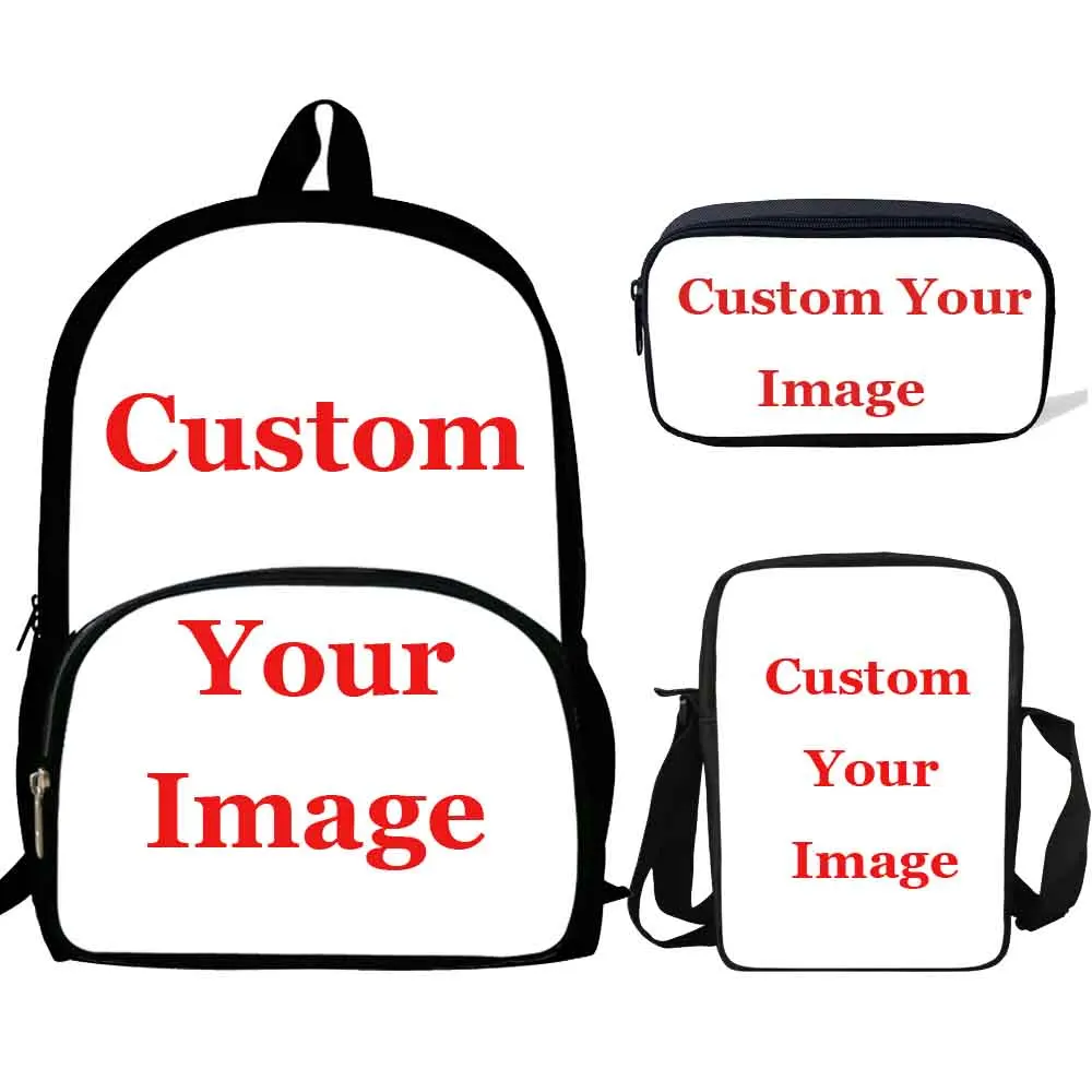 16 дюймов Mochila, школьные сумки, рюкзак для девочек, сумка для подростков, рюкзак для мальчиков, 3 комплекта, Подарочная Детская сумка для книг