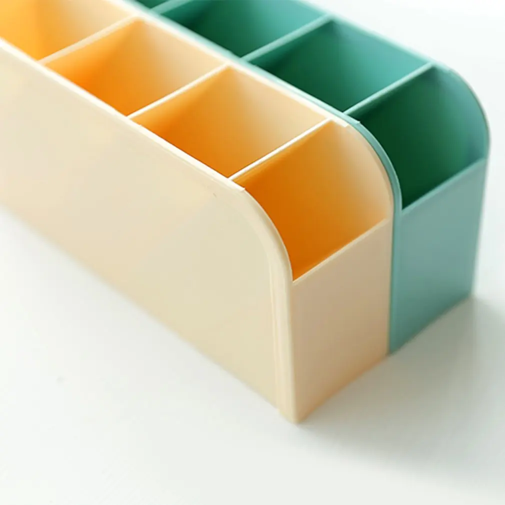 Новый креативный 4 сетчатый пластиковый органайзер для рабочего стола Офисная