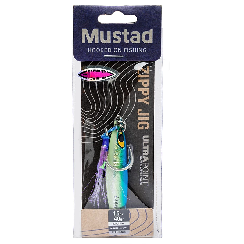 MUSTAD яркий джиг 40 г 60 80 Assist крючки станок и берега литье перетащите Литой свинец