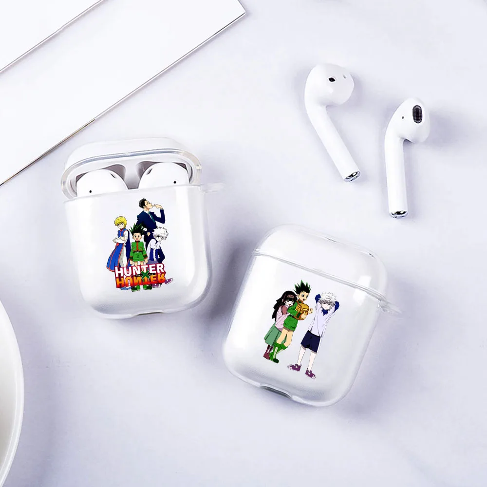 

Hunter x Hunter HXH Anime Hunter X hunter 3 Hisoka Morow Soft TPU Clear Case for Airpods 1 2 Earphone Cover Fundas