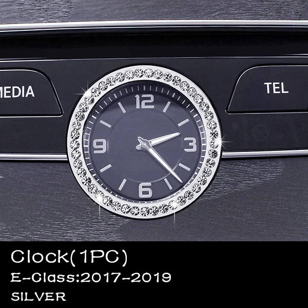 6Silver Для Mercedes Benz Аксессуары E Класс W212 W213 AMG Bling Наклейка Детали интерьера Украшения Отделка Ремонт Кристалл Сияющий Серебро Наклейки Наклейка Женщины Мужчины Рулевое колесо ПЕРЕКЛЮЧАТЕЛЬ ПЕРЕКЛЮЧАТЕЛЯ ПЕРЕКЛЮЧ - Название цвета: 6Silver