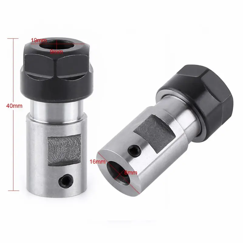 ER11 цанговый патрон мотор вал удлинитель стержень шпиндель токарный станок