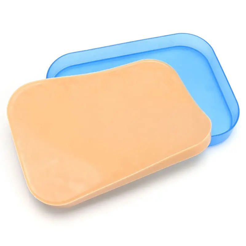 Medical Surgical Incision Silicone Suture Training Pad Practice Human Skin Model |