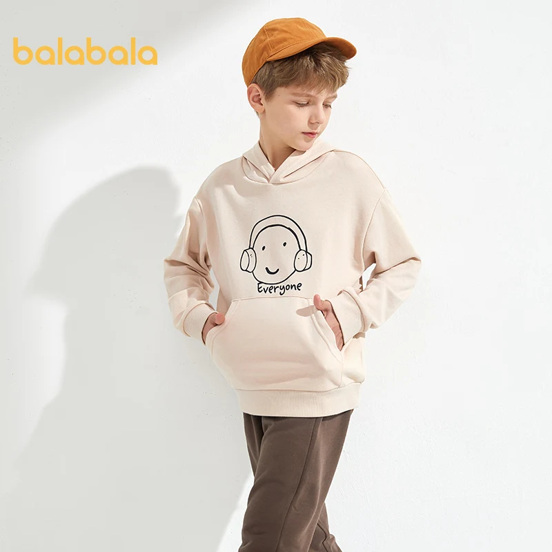 Balabala/детская одежда Спортивный костюм для мальчиков Весна 2020 Новый из двух