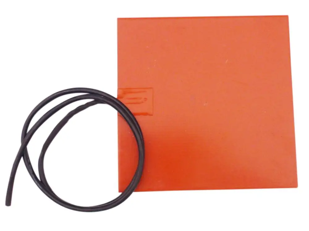 220 В 100 Вт 320*150 мм нагревательная кровать из силиконовой резины с клейкой основой и